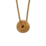 ブルガリ BVLGARI ビーゼロワンエレメントネックレス ピンクゴールドxステンレススチール K18SS ジュエリー