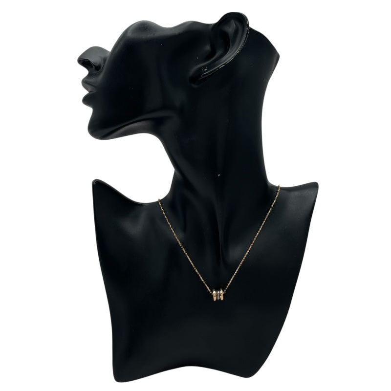 ブルガリ BVLGARI ビーゼロワンエレメントネックレス ピンクゴールドx