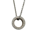 ブルガリ BVLGARI ビーゼロワンネックレス ホワイトゴールド 750 ジュエリー