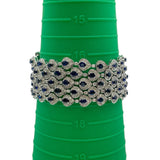 サファイアブレス ホワイトゴールド K18WG ジュエリー