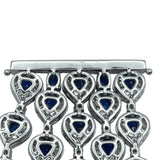 サファイアブレス ホワイトゴールド K18WG ジュエリー