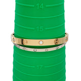 カルティエ Cartier ビーラブブレス ピンクゴールドxホワイトゴールド Au750 ジュエリー