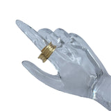 ブルガリ BVLGARI ビーゼロワンリング3バンド(S) ゴールド 750 ジュエリー