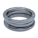 ブルガリ BVLGARI ビーゼロワンリング3バンド(S) ホワイトゴールド 750 ジュエリー