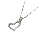 ピアジェ PIAGET ライムハートネックレス ホワイトゴールド Au750 ジュエリー