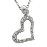 ピアジェ PIAGET ライムハートネックレス ホワイトゴールド Au750 ジュエリー