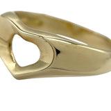 ティファニー TIFFANY＆CO オープンハートリング 約11号 K18YG ジュエリー