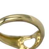 ティファニー TIFFANY＆CO オープンハートリング 約11号 K18YG ジュエリー