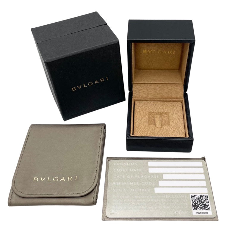 ブルガリ BVLGARI ディーヴァードリームリング 11.5号 K18PG ダイヤモンド トルマリン ジュエリー