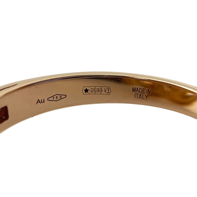 ブルガリ BVLGARI ディーヴァードリームリング 11.5号 K18PG ダイヤモンド トルマリン ジュエリー