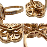 ブルガリ BVLGARI ディーヴァードリームリング 11.5号 K18PG ダイヤモンド トルマリン ジュエリー