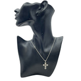 ブルガリ BVLGARI ルチアラテンクロスネックレス ホワイトゴールド 750 ダイヤモンド ジュエリー