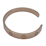 カルティエ Cartier オープンラブブレス ピンクゴールド 750 ジュエリー