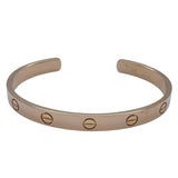 カルティエ Cartier オープンラブブレス ピンクゴールド 750 ジュエリー