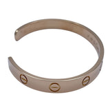カルティエ Cartier オープンラブブレス ピンクゴールド 750 ジュエリー