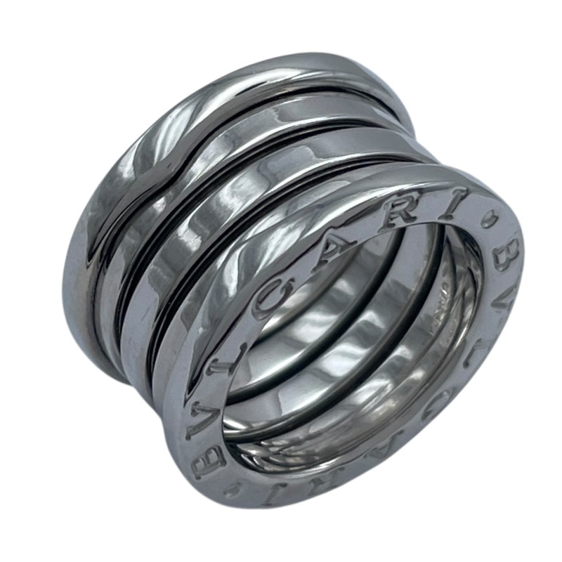 ブルガリ BVLGARI ビーゼロワンリング4バンド(M) ホワイトゴールド 750 ジュエリー