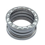 ブルガリ BVLGARI ビーゼロワンリング4バンド(M) ホワイトゴールド 750 ジュエリー