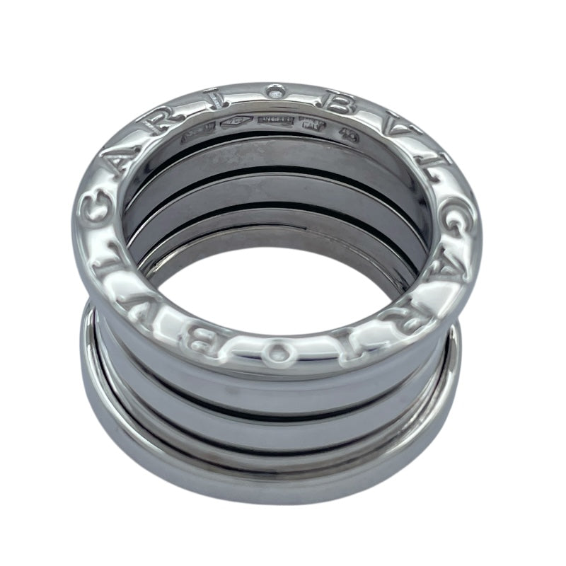 ブルガリ BVLGARI ビーゼロワンリング4バンド(M) ホワイトゴールド 750 ジュエリー