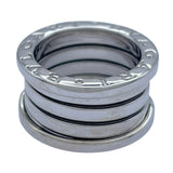 ブルガリ BVLGARI ビーゼロワンリング4バンド(M) ホワイトゴールド 750 ジュエリー