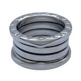 ブルガリ BVLGARI ビーゼロワンリング4バンド(M) ホワイトゴールド 750 ジュエリー