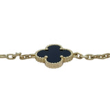 ヴァンクリーフ＆アーペル Van Cleef & Arpels ヴィンテージアルハンブラロングネックレス ゴールド G750 ジュエリー