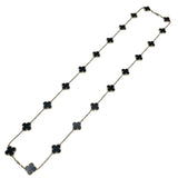 ヴァンクリーフ＆アーペル Van Cleef & Arpels ヴィンテージアルハンブラロングネックレス ゴールド G750 ジュエリー