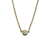 ティファニー TIFFANY＆CO バイザヤードネックレス ゴールド 18K ジュエリー