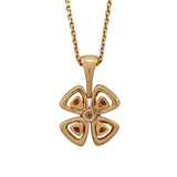 ブルガリ BVLGARI フィオレヴァーネックレス ピンクゴールド Au750 ジュエリー