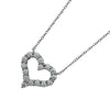 ティファニー TIFFANY＆CO センチメンタルハートネックレス プラチナ Pt950 ジュエリー