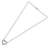 ティファニー TIFFANY＆CO センチメンタルハートネックレス プラチナ Pt950 ジュエリー