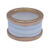 ブルガリ BVLGARI ビーゼロワンリング4バンド(M) ゴールド Au750 ジュエリー