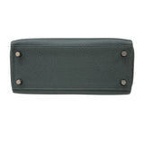 エルメス HERMES ケリー25 K刻 ヴェールマングローブ シルバー金具 トゴ レディース ハンドバッグ