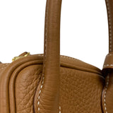 エルメス HERMES リンディミニ K刻 ゴールド ゴールド金具 トリヨンクレマンス レディース ショルダーバッグ