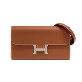 エルメス HERMES コンスタンストゥーゴー K刻 ゴールド シルバー金具 エバーカラー レディース ショルダーバッグ クラッチバッグ