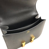 エルメス HERMES コンスタンス3ミニ K刻 ブラック ゴールド金具 エプソン レディース ショルダーバッグ