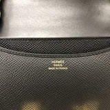 エルメス HERMES コンスタンス3ミニ K刻 ブラック ゴールド金具 エプソン レディース ショルダーバッグ