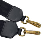 ヴェルサーチ VERSACE ナイロン ドローストリングス ショルダーバッグ ブラック× ナイロン レディース ショルダーバッグ