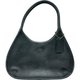 コーチ COACH オールドコーチエルゴ 9027 ブラック レザー レディース ハンドバッグ