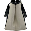 バレンシアガ BALENCIAGA ネイビーカバスS 339933 ホワイト・ブラック キャンバス・レザー レディース ハンドバッグ
