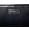 バレンシアガ BALENCIAGA ネイビーカバスS 339933 ホワイト・ブラック キャンバス・レザー レディース ハンドバッグ
