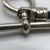 エルメス HERMES グレナンH ブレスレット T3 ブラック×SV金具 レザー ジュエリー