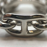 エルメス HERMES ルガデスカーフリング メタル/SV ユニセックス その他小物