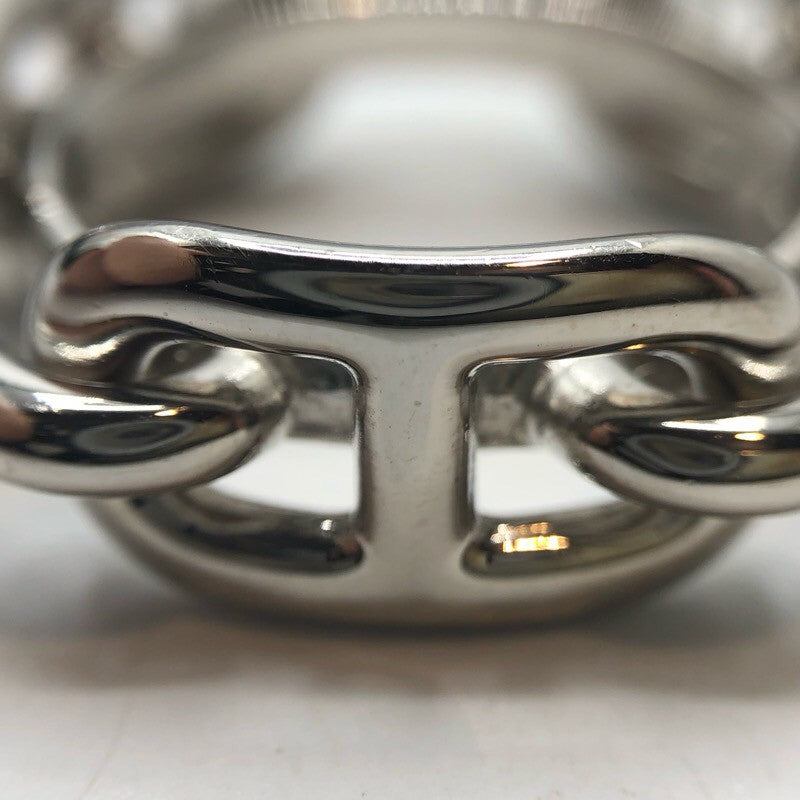 エルメス HERMES ルガデスカーフリング メタル/SV ユニセックス その他小物