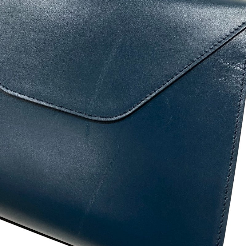 ヴァレクストラ VALEXTRA ミディアム イジィデ グリーン ゴールド金具