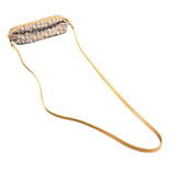 クリスチャン・ディオール Christian Dior トロッターミニショルダーバッグ ブラウン ジャガードキャンバス レディース ショルダーバッグ