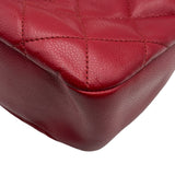 シャネル CHANEL マトラッセ チェーントートバッグ A48374 17番台 レッド キャビアスキン レディース ショルダーバッグ