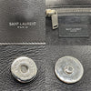 サンローラン SAINT LAURENT スモールサッチェル ショルダーバッグ 819627 ブラック×SV金具 スムースカーフ レディース ショルダーバッグ