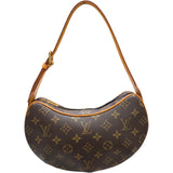 ルイ・ヴィトン LOUIS VUITTON ポシェット・クロワッサン M51510 ブラウン モノグラム・キャンバス レディース ショルダーバッグ