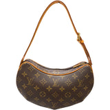 ルイ・ヴィトン LOUIS VUITTON ポシェット・クロワッサン M51510 ブラウン モノグラム・キャンバス レディース ショルダーバッグ