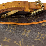 ルイ・ヴィトン LOUIS VUITTON ポシェット・クロワッサン M51510 ブラウン モノグラム・キャンバス レディース ショルダーバッグ